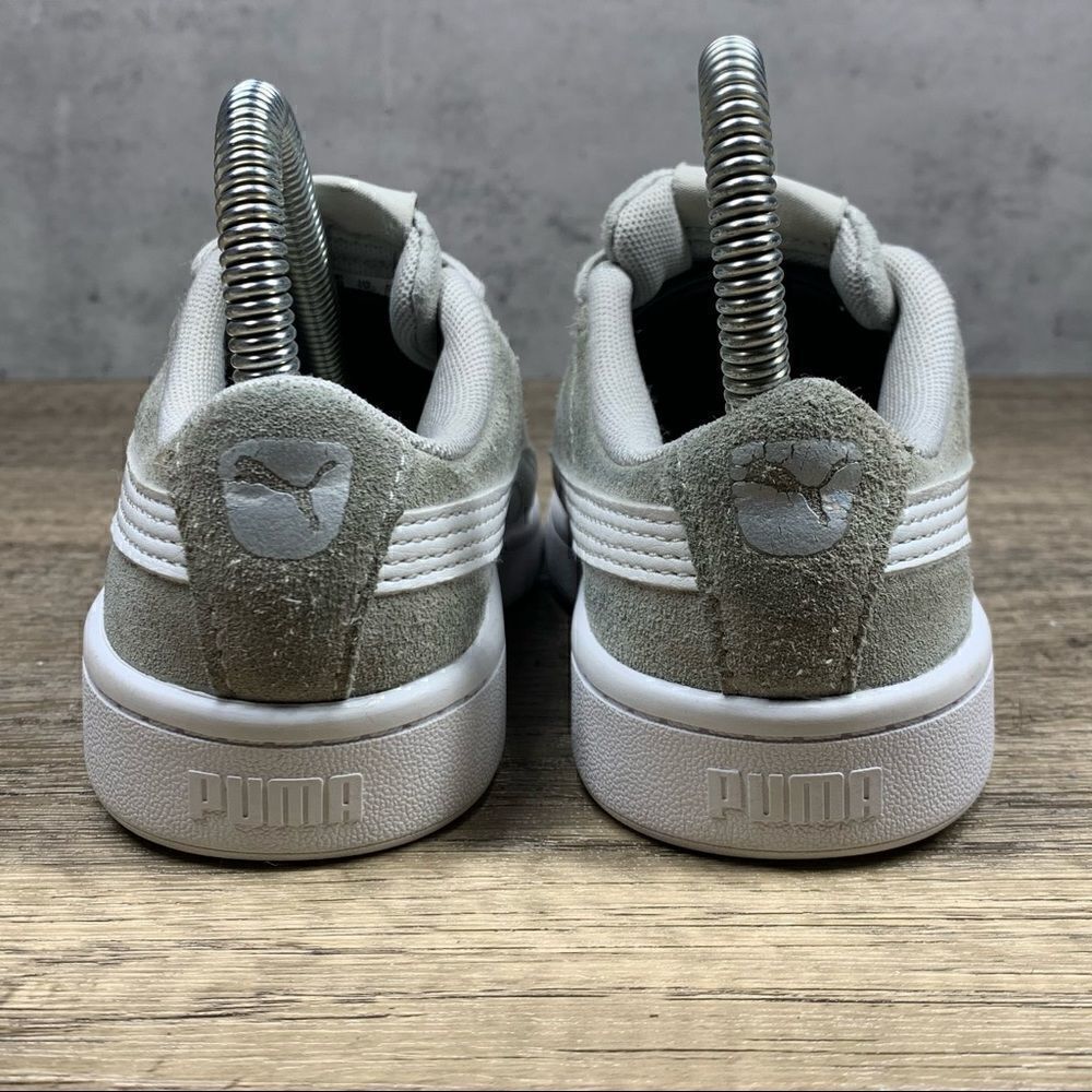 PUMA~Kids-sz 11C~Gray Suede Shoes~kids children - Picture 4 of 10